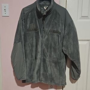 Men's Gray Fleece Jacket